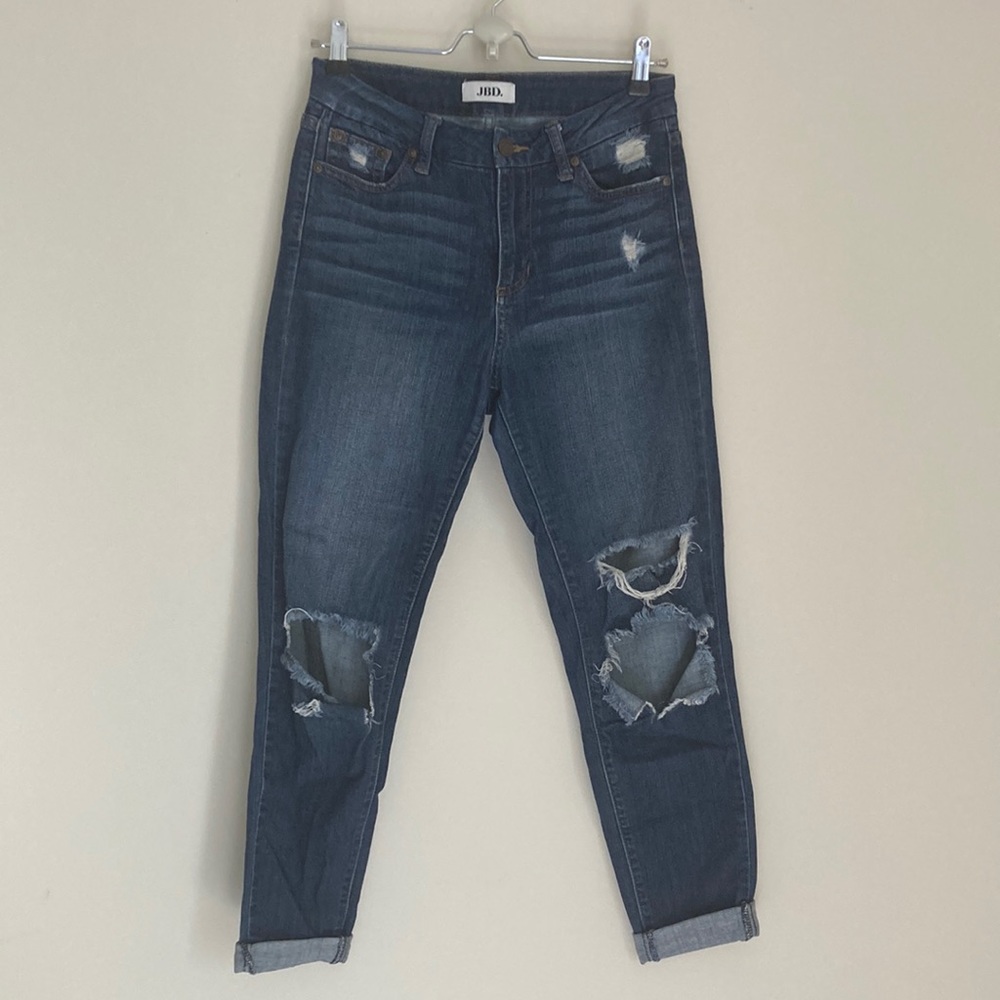 JBD skinny distressed jeans